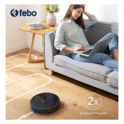 Aspiradora Robot Eufy Robovac G10 Hybrid Negra