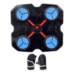 Maquina Entrenador Boxeo Musical Led 4 Paneles
