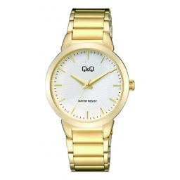Reloj Pulsera Q&q Analogo Elegante Dorado C38a-003py