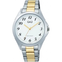 Reloj Pulsera Q&q Analogo Acero Inoxidable Elegante