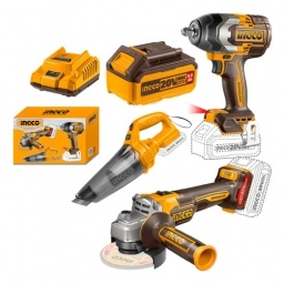 Llave De Impacto Ingco Amoladora Aspiradora Inalambricos