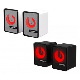 Parlantes Gamer Usb Fantech Rgb Beat Gs203 Pc Ps4 Xbox
