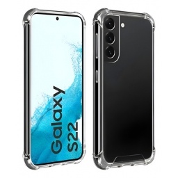 Tpu Acrilico Reforzado Funda Celular Para Samsung S22 Transparente