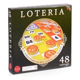 Lotera 48 Cartones Juego De Mesa Clsico Familiar Royal