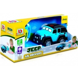 Jeep Azul Burago Junior A Control Remoto