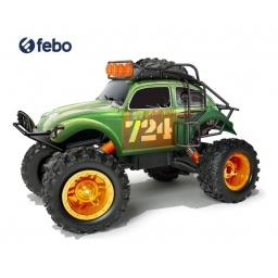 Maisto Coche Remoto Vw Beetle Desert Rebels Verde