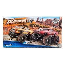 Vehiculo Auto Carrera Todo Terreno Robusto 4x4 Para Nios